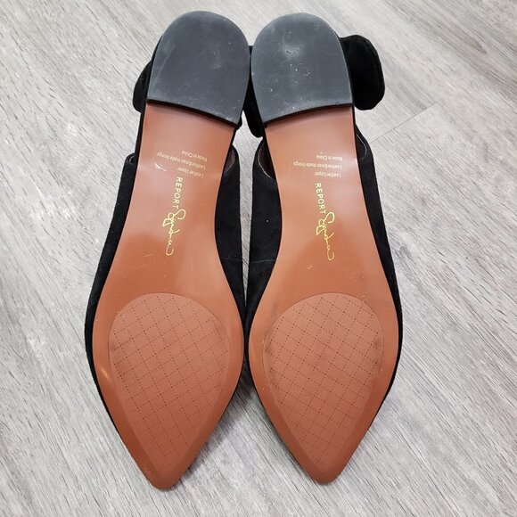 Report Signature Shani Slingback Flats Sz 8 Black - Picture 7 of 8